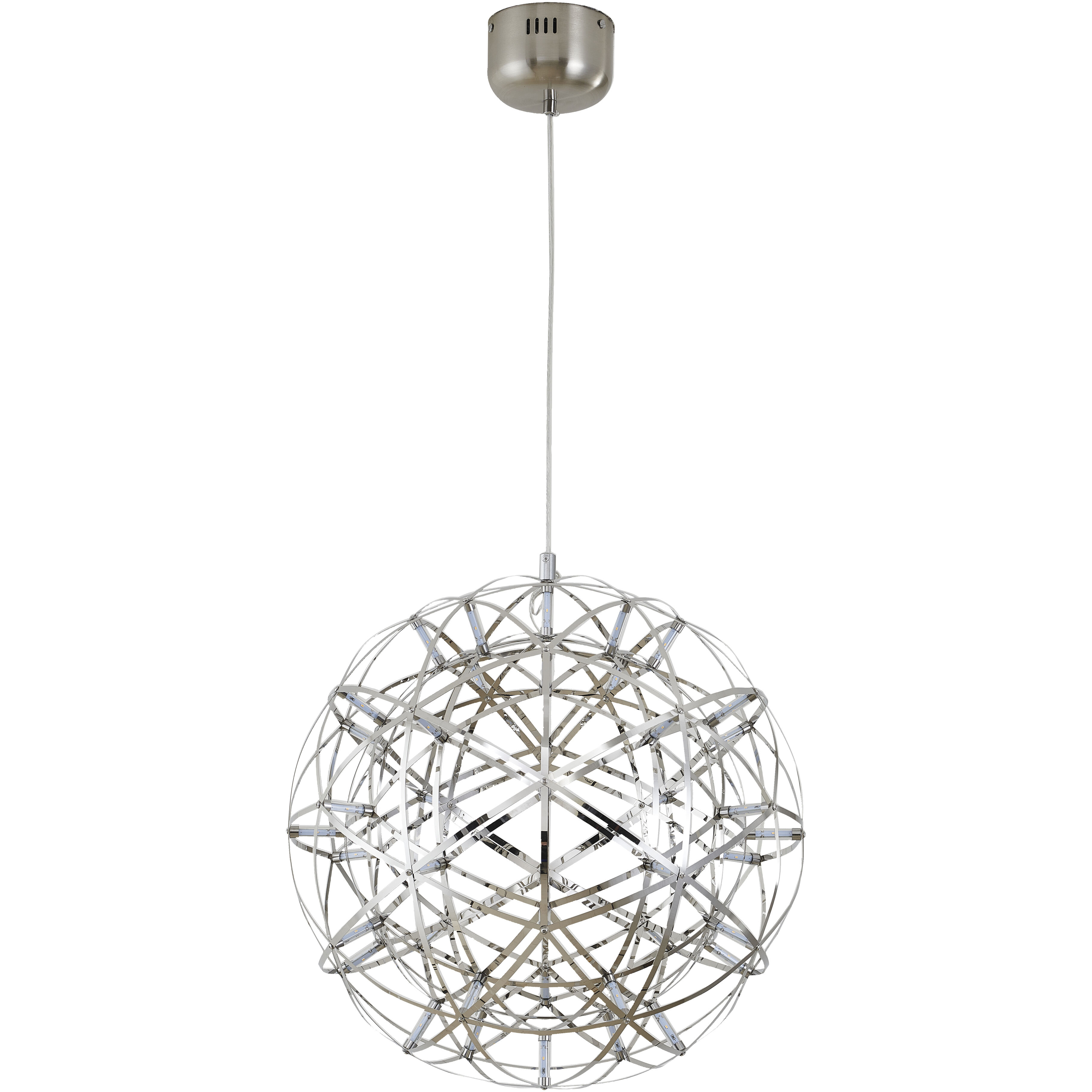 Canada LED 17.7 inch Chrome Chandelier Ceiling Light